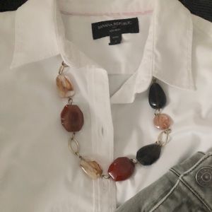 Statement necklace! Earth tones 💥